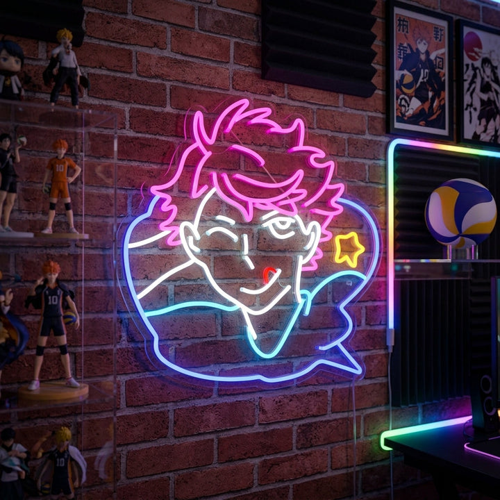 "Oikawa Tooru -Anime" Neonkyltti