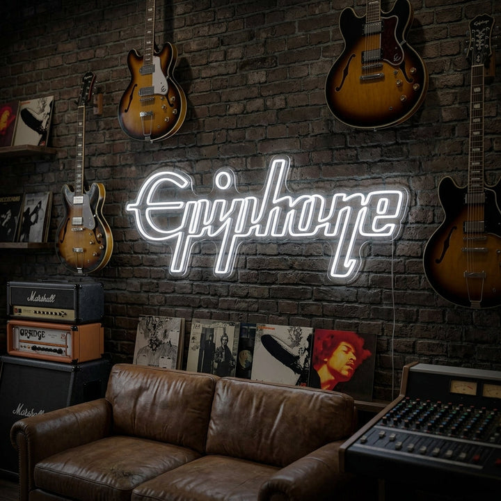 "Epiphone" Neonkyltti
