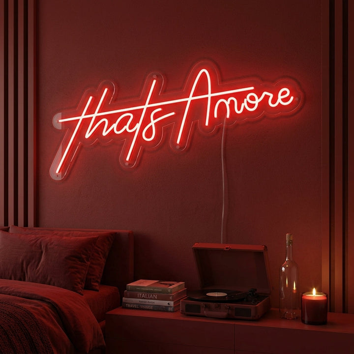 "Thats Amore" Neonkyltti