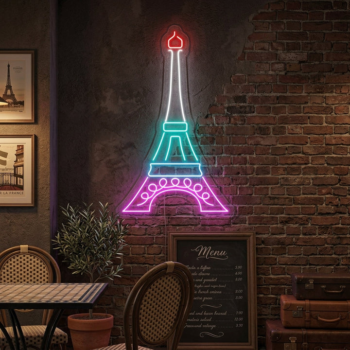 "Eiffel-Torni" Neonkyltti
