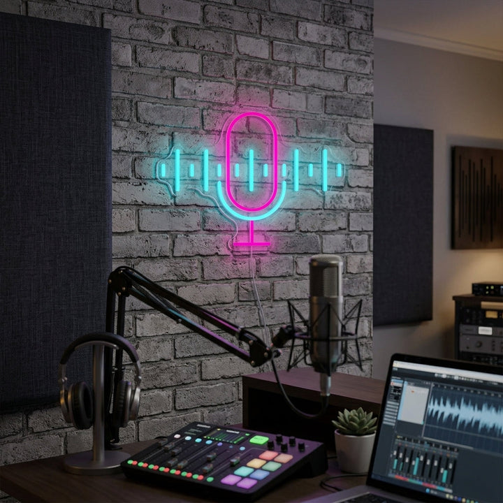 "Podcast" Neonkyltti