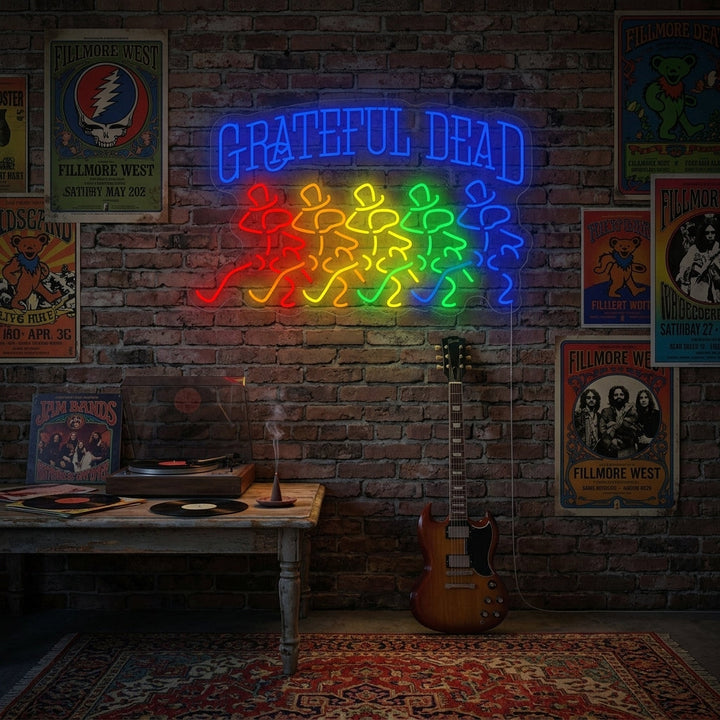 "Grateful Dead" Neonkyltti