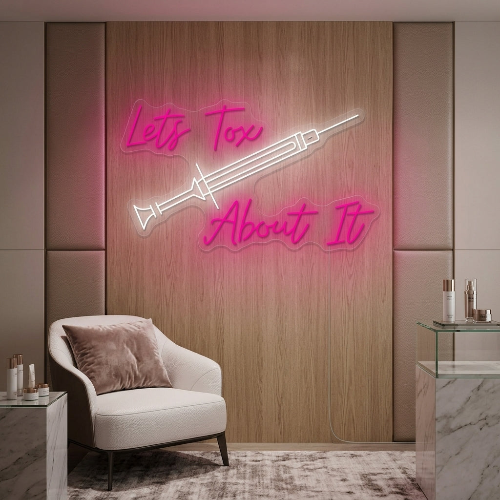 "Lets Tox About It" Neonkyltti