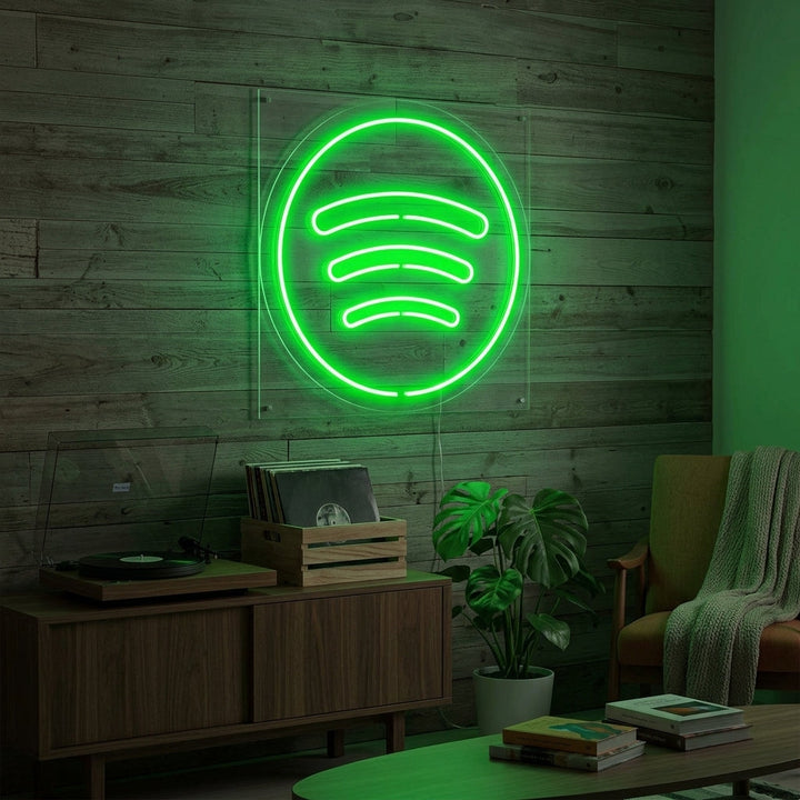 "Spotify logo" Neonkyltti