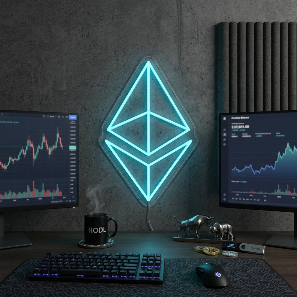 "Ethereum Eth" Neonkyltti