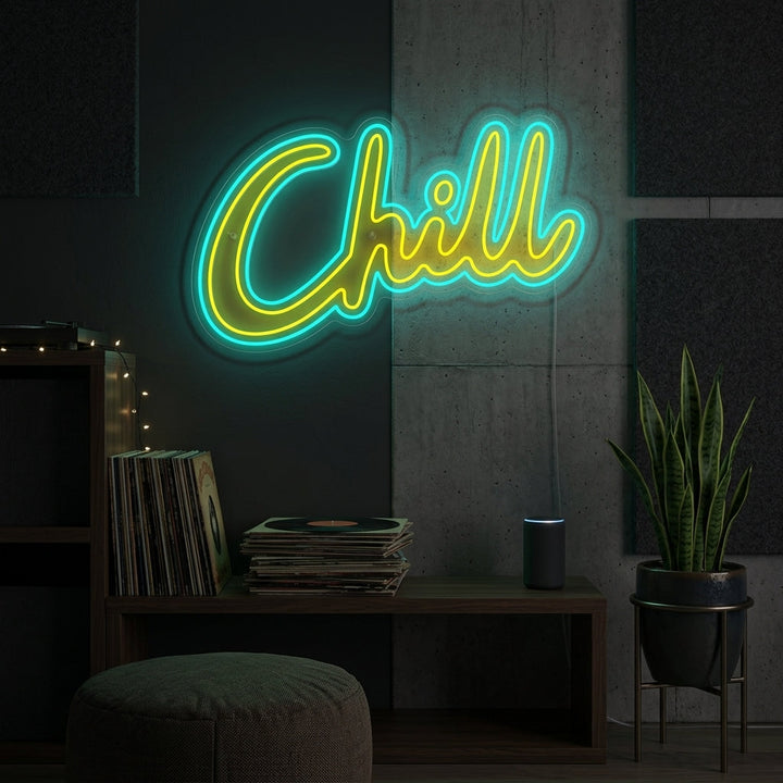 "Chill" Neonkyltti