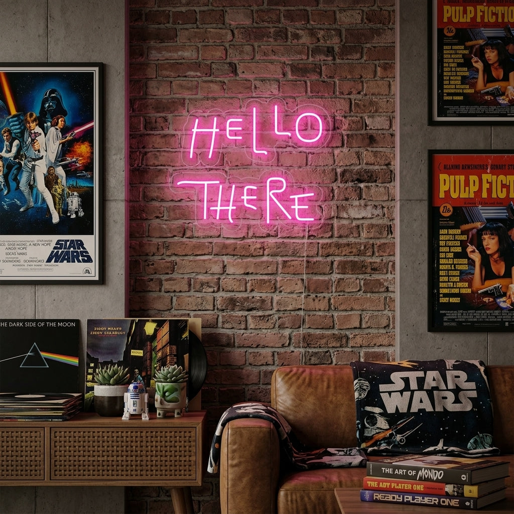 "Hello There" Neonkyltti