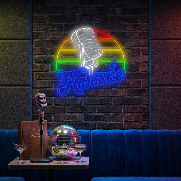 "Karaoke" Neonkyltti