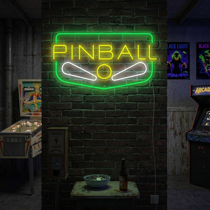 "Pinball" Neonkyltti