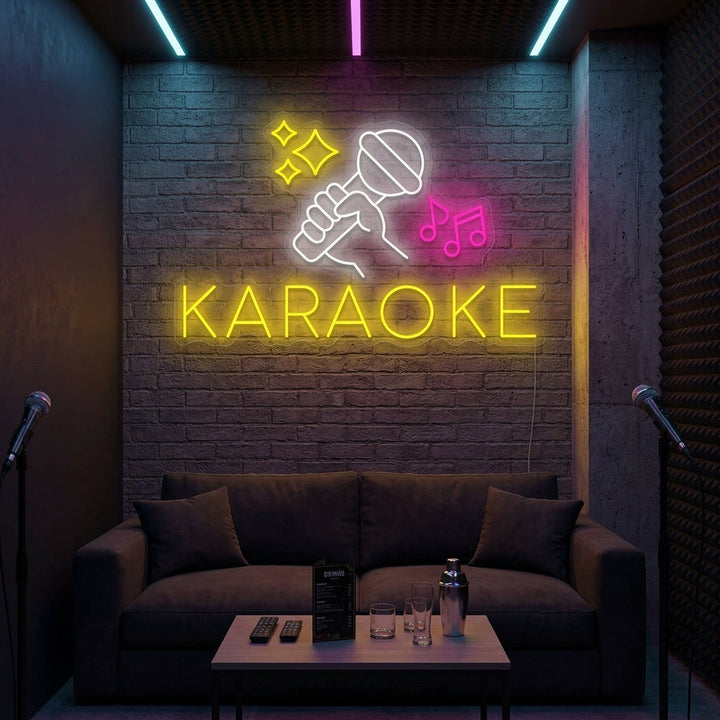 "Karaoke" Neonkyltti
