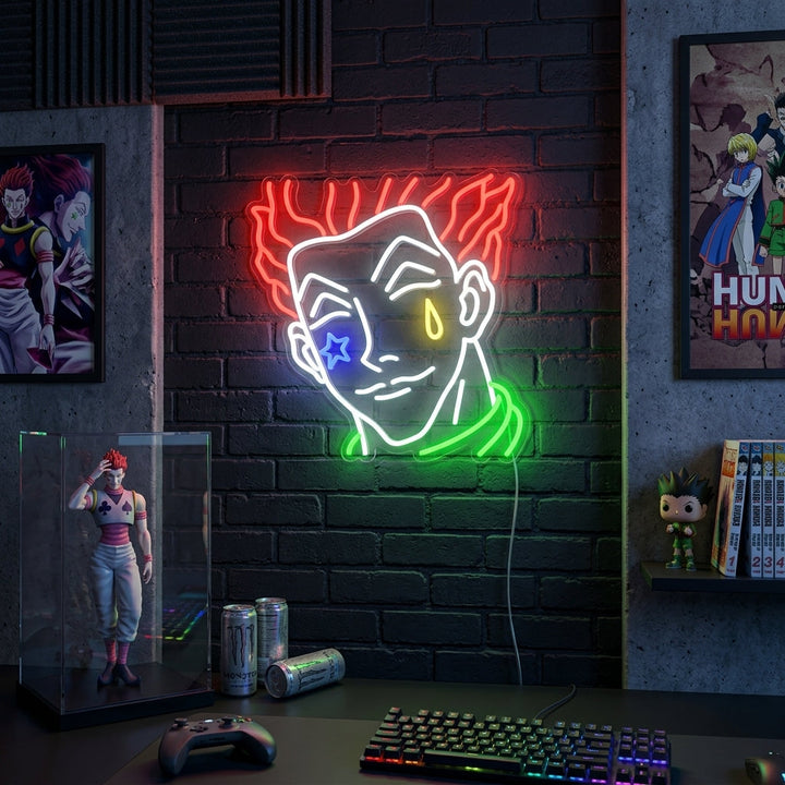 "Hisoka" Neonkyltti