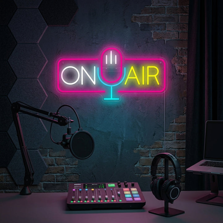 "On Air" Neonkyltti