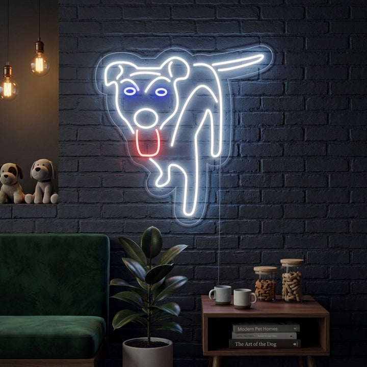 "Koira Logo" Neonkyltti