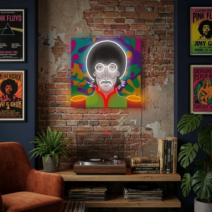 "Lennon" Neonkyltti