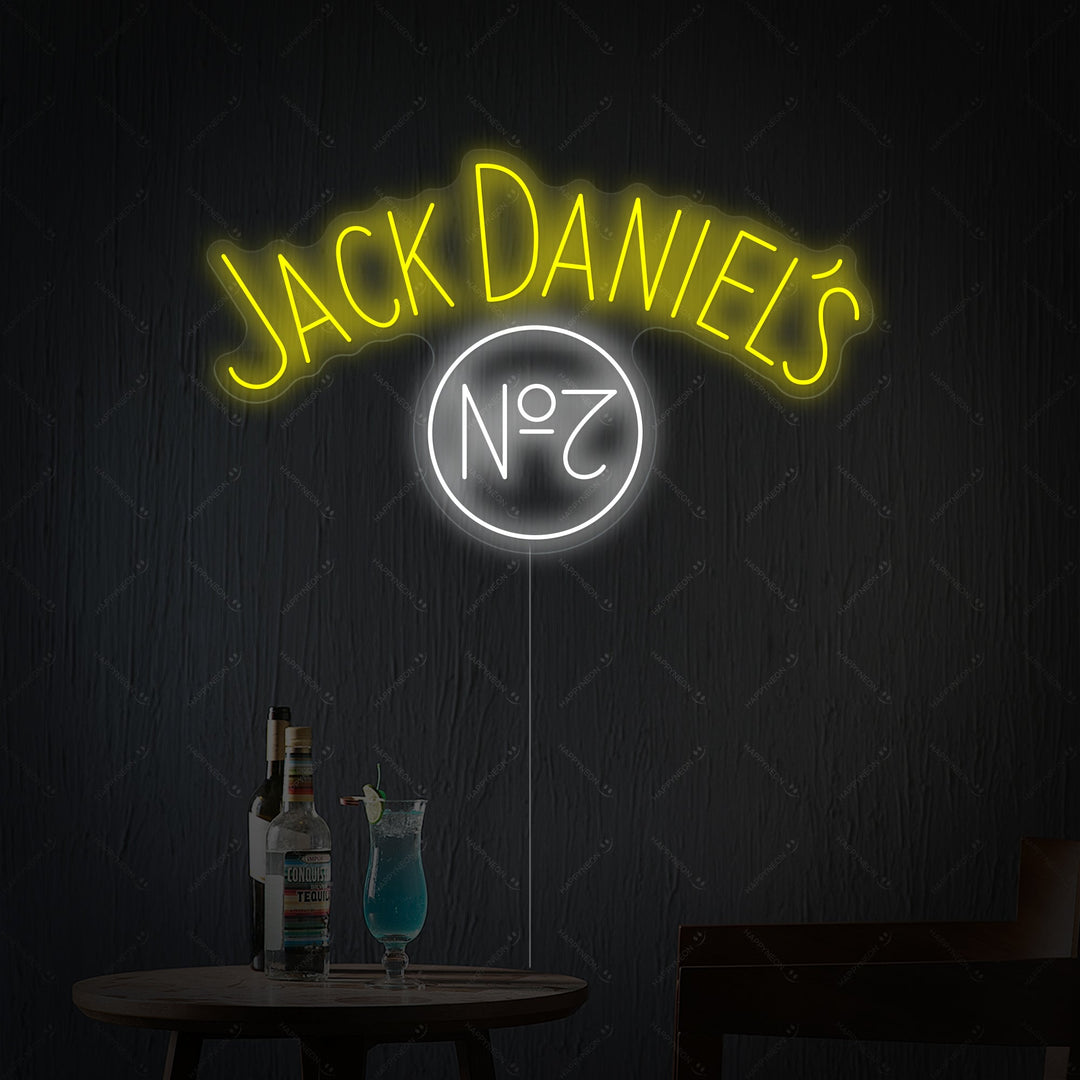 "Jack No.7" Neonkyltti