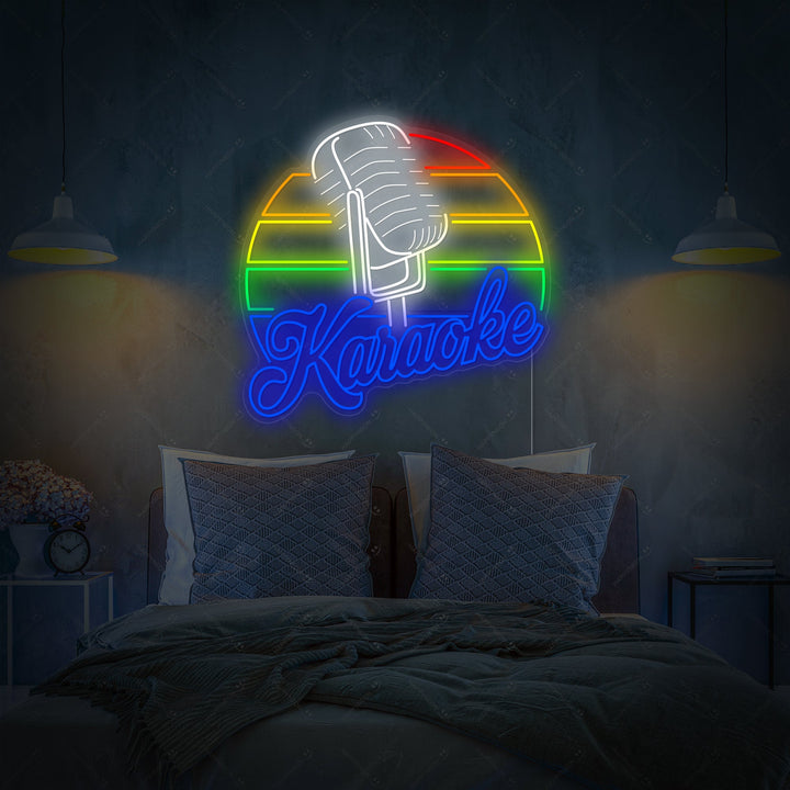 "Karaoke" Neonkyltti