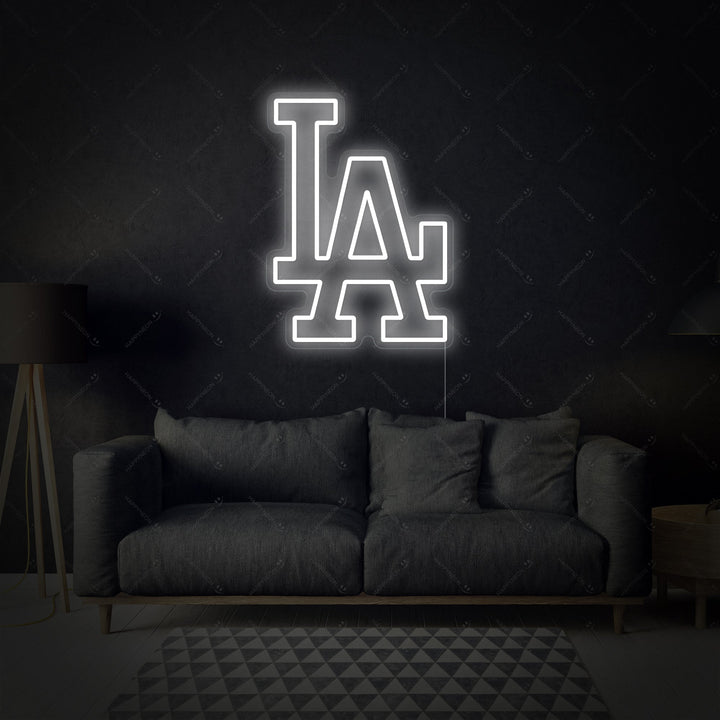 "LA" Neonkyltti
