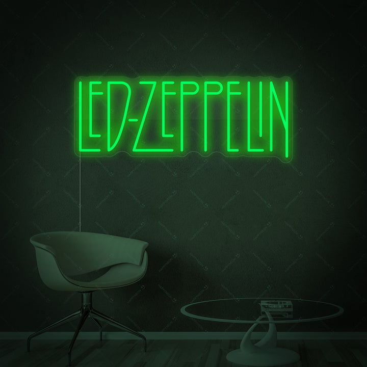 "LED Zeppelin" Neonkyltti