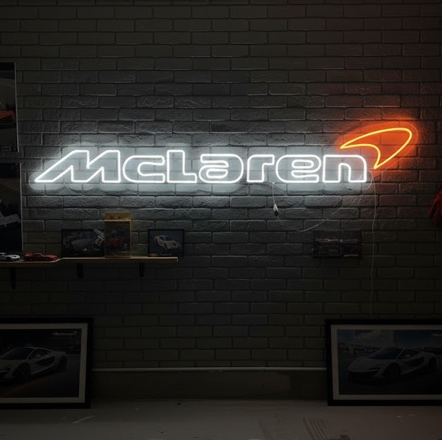 "McLaren-logo" Neonkyltti