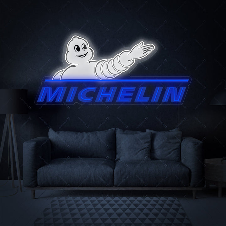 "Michelin-logo" Neonkyltti