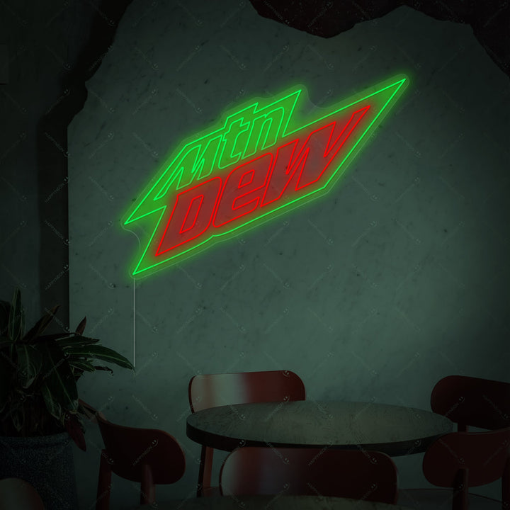 "Mountain Dew" Neonkyltti
