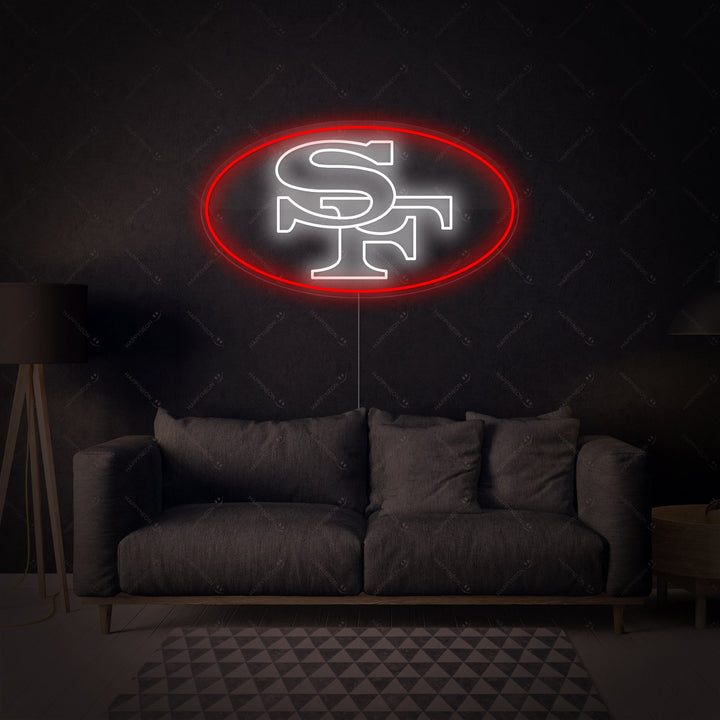 "Nfl Sf 49ers" Neonkyltti