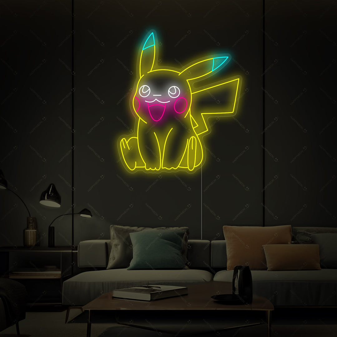 "Pikachu" Neonkyltti