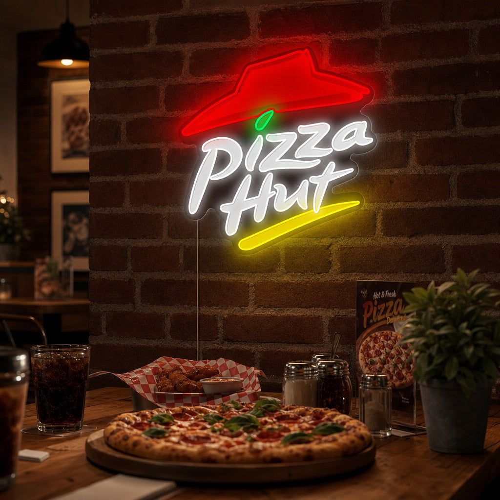 "Pizza Brand Logo" Neonkyltti
