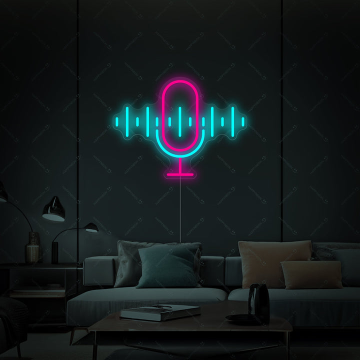 "Podcast" Neonkyltti