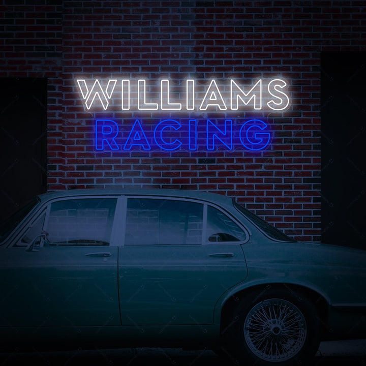 "Racing Team Logo" Neonkyltti