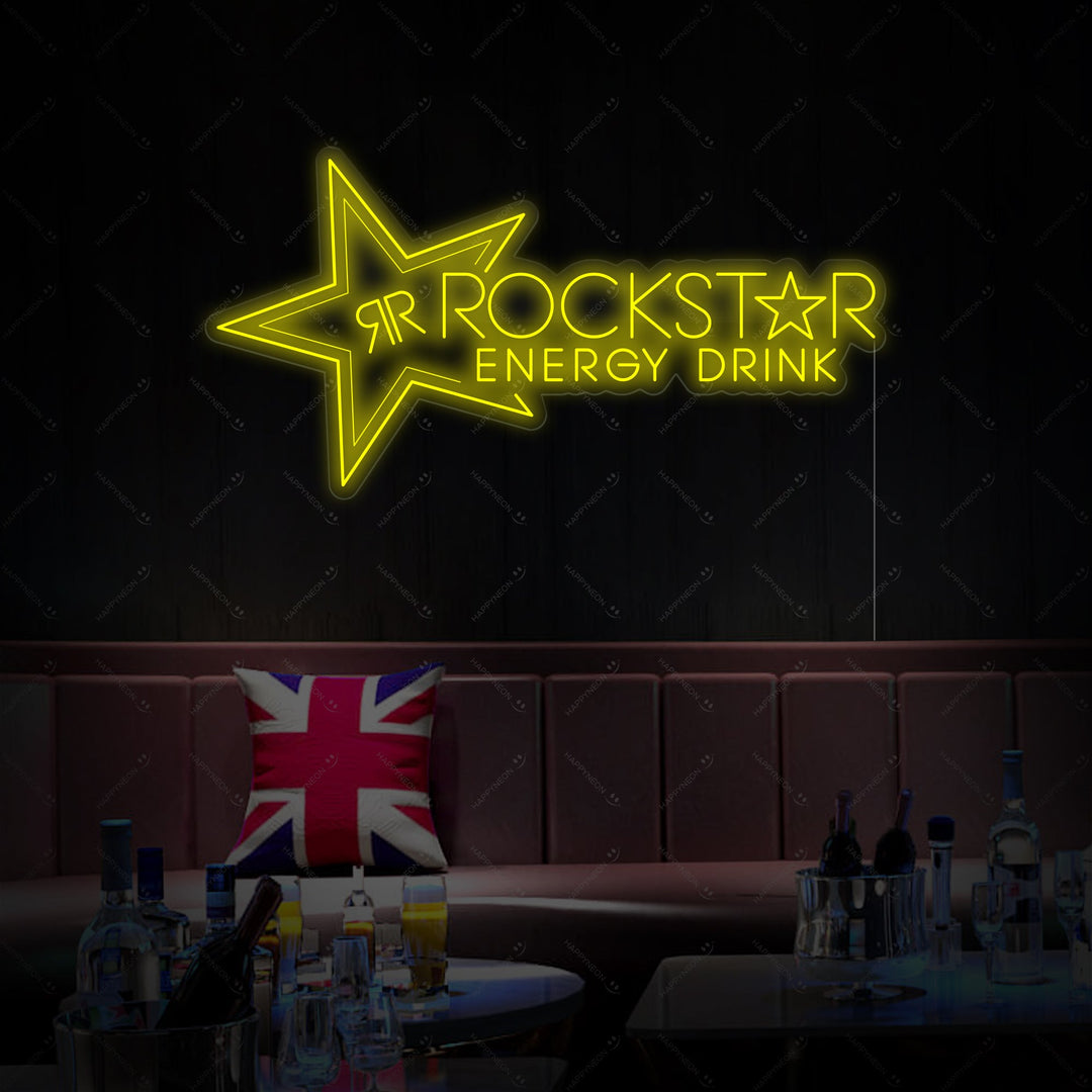 "Rockstar" Neonkyltti