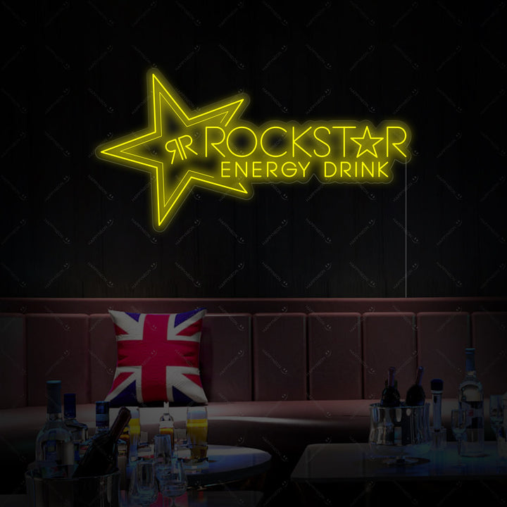 "Rockstar" Neonkyltti