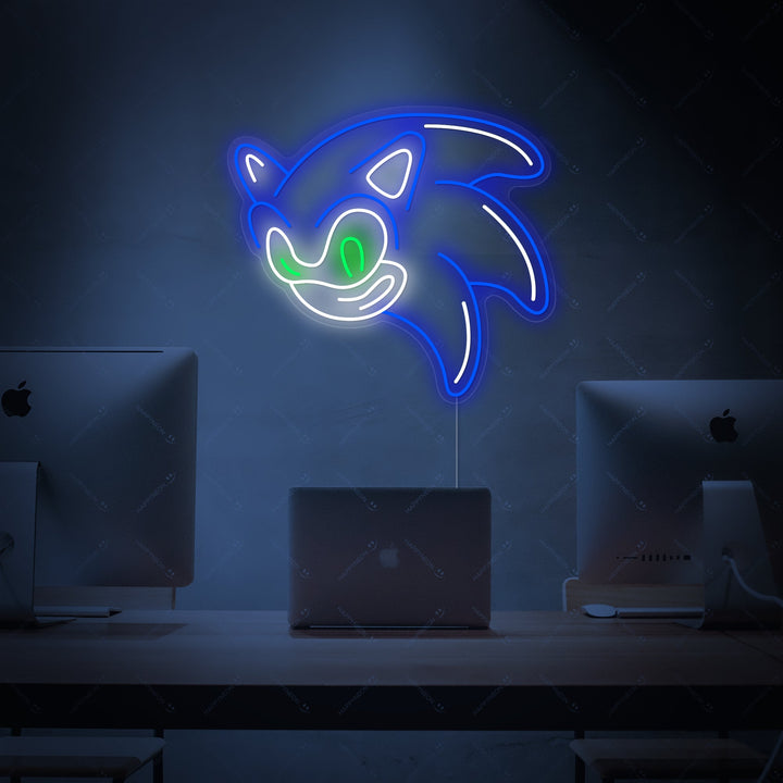 "Sonic" Neonkyltti