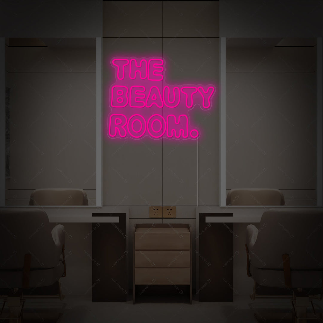 "The Beauty Room" Neonkyltti