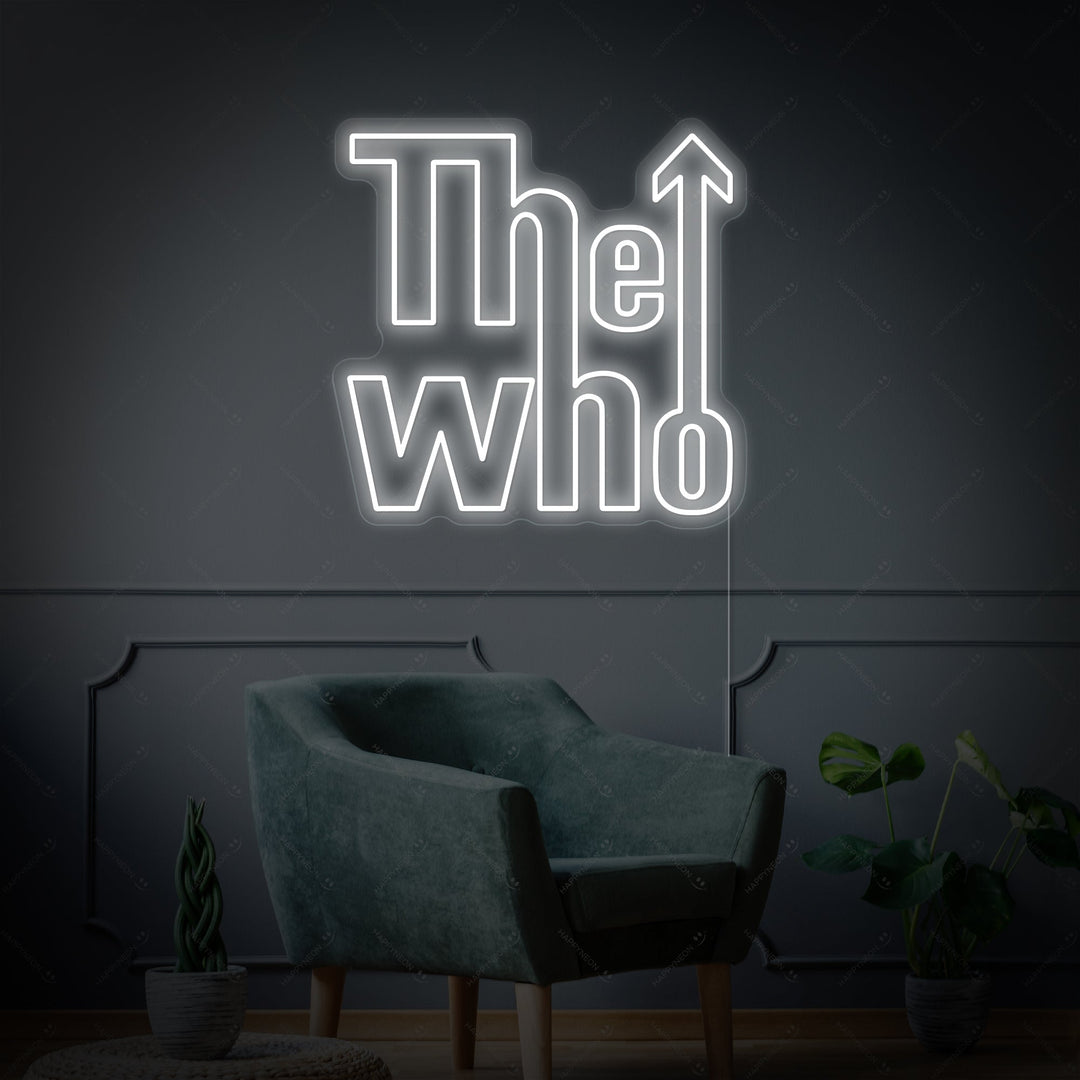 "The Who" Neonkyltti