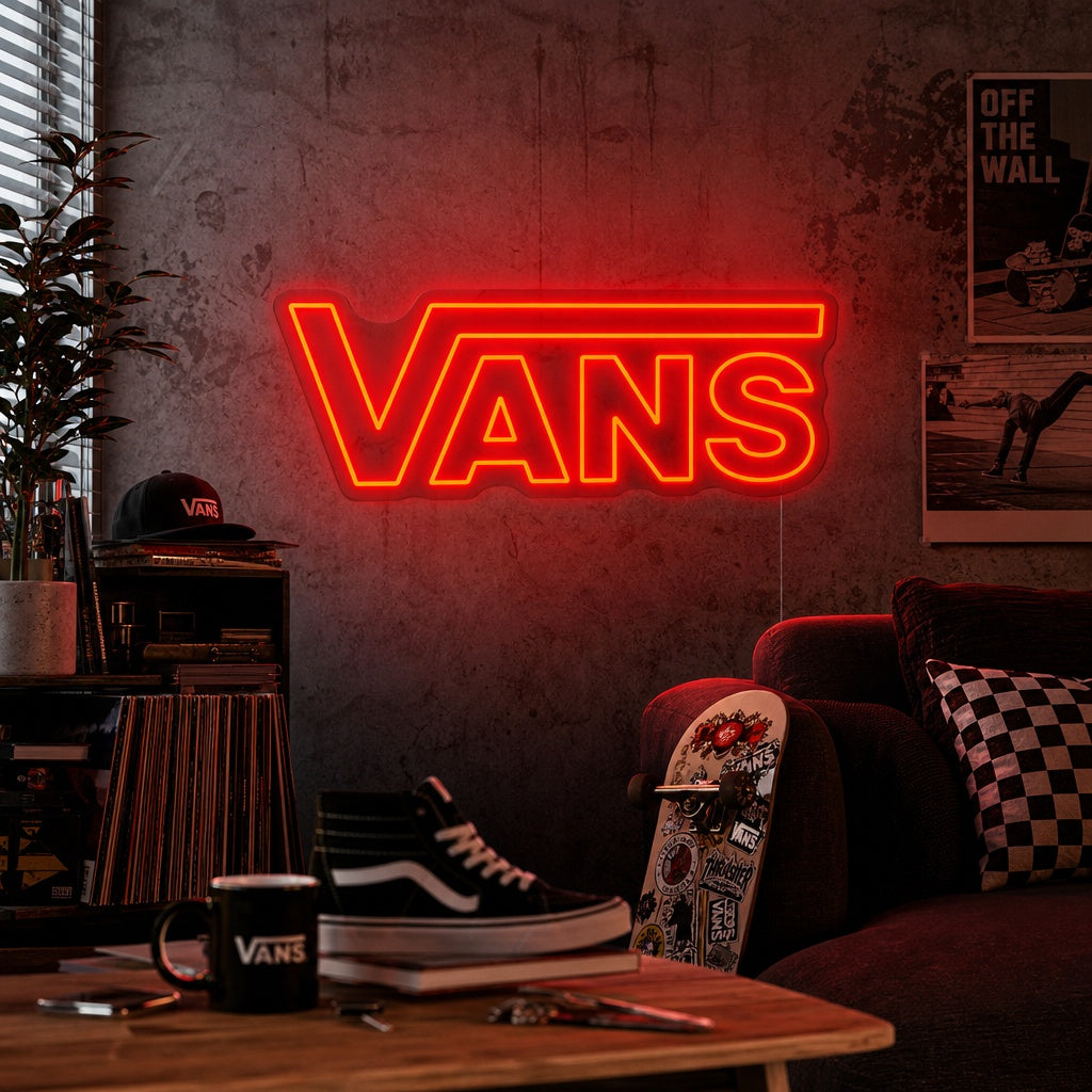 "Vans" Neonkyltti