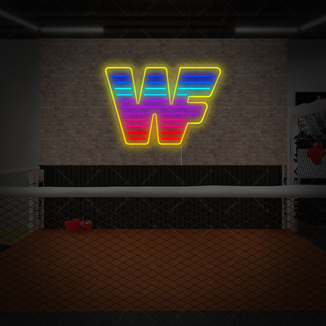 "Wwf Wrestling" Neonkyltti