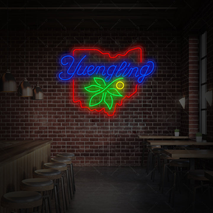 "Yuengling Ohio" Neonkyltti