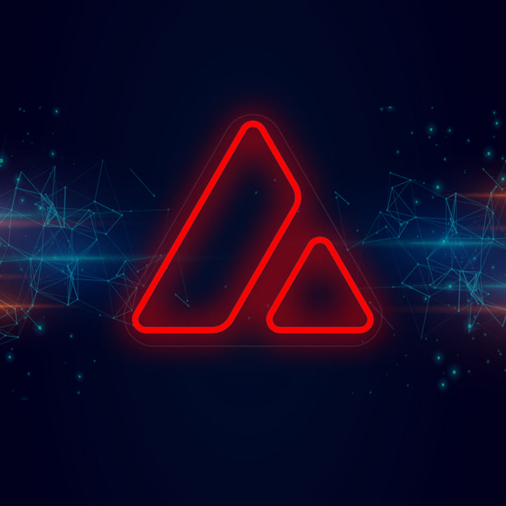"AVAX Avalanche" Neonkyltti