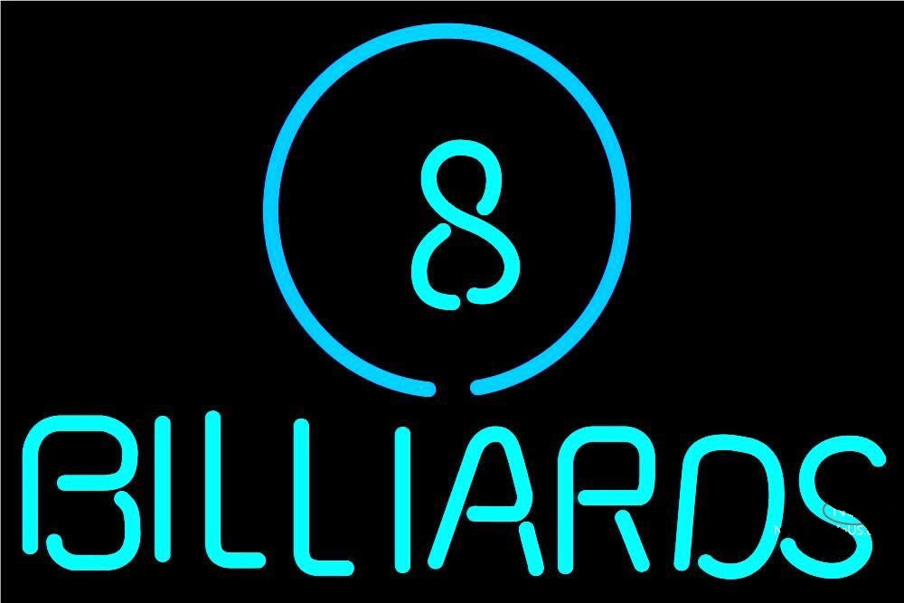 "8 Billiards" Neonkyltti