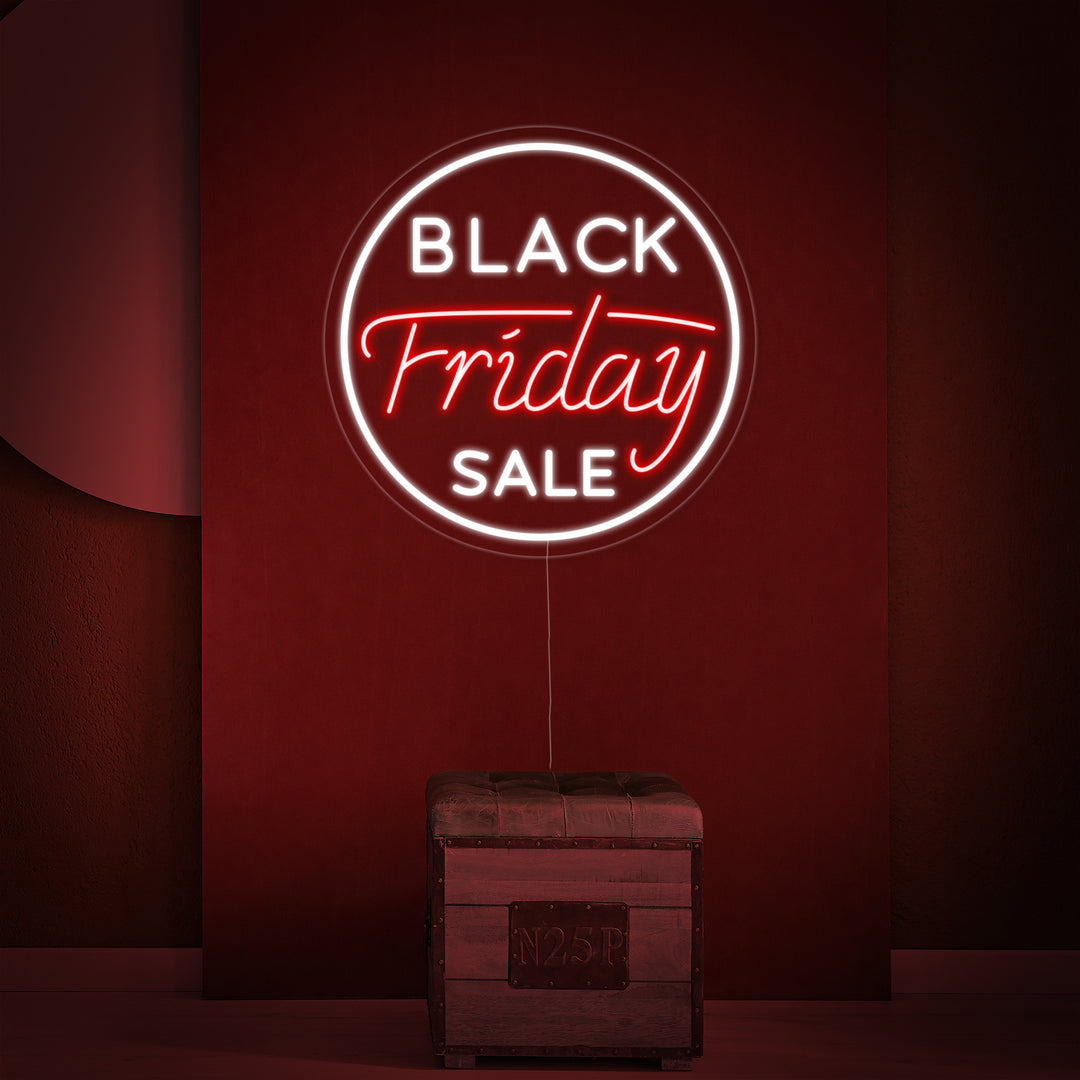 "Black Friday Sale" Neonkyltti