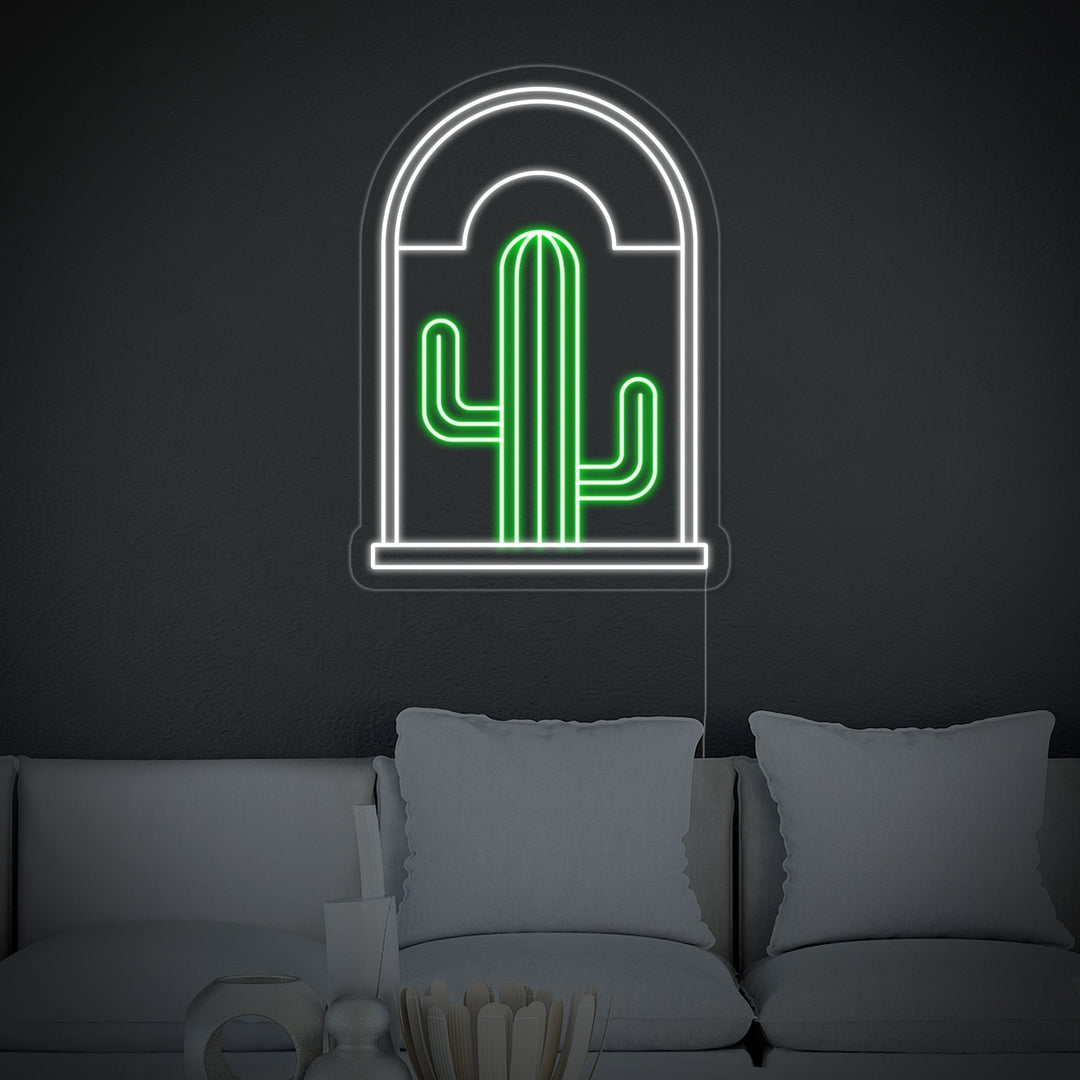 "Boheemi Kaktus" Neonkyltti