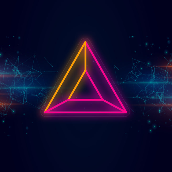 "Brave Kolikko" Neonkyltti
