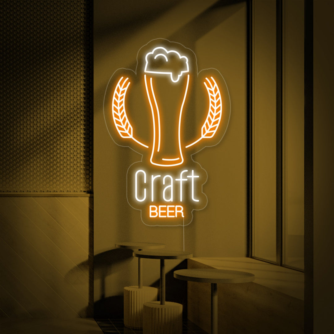 "Craft Beer Panimo" Neonkyltti