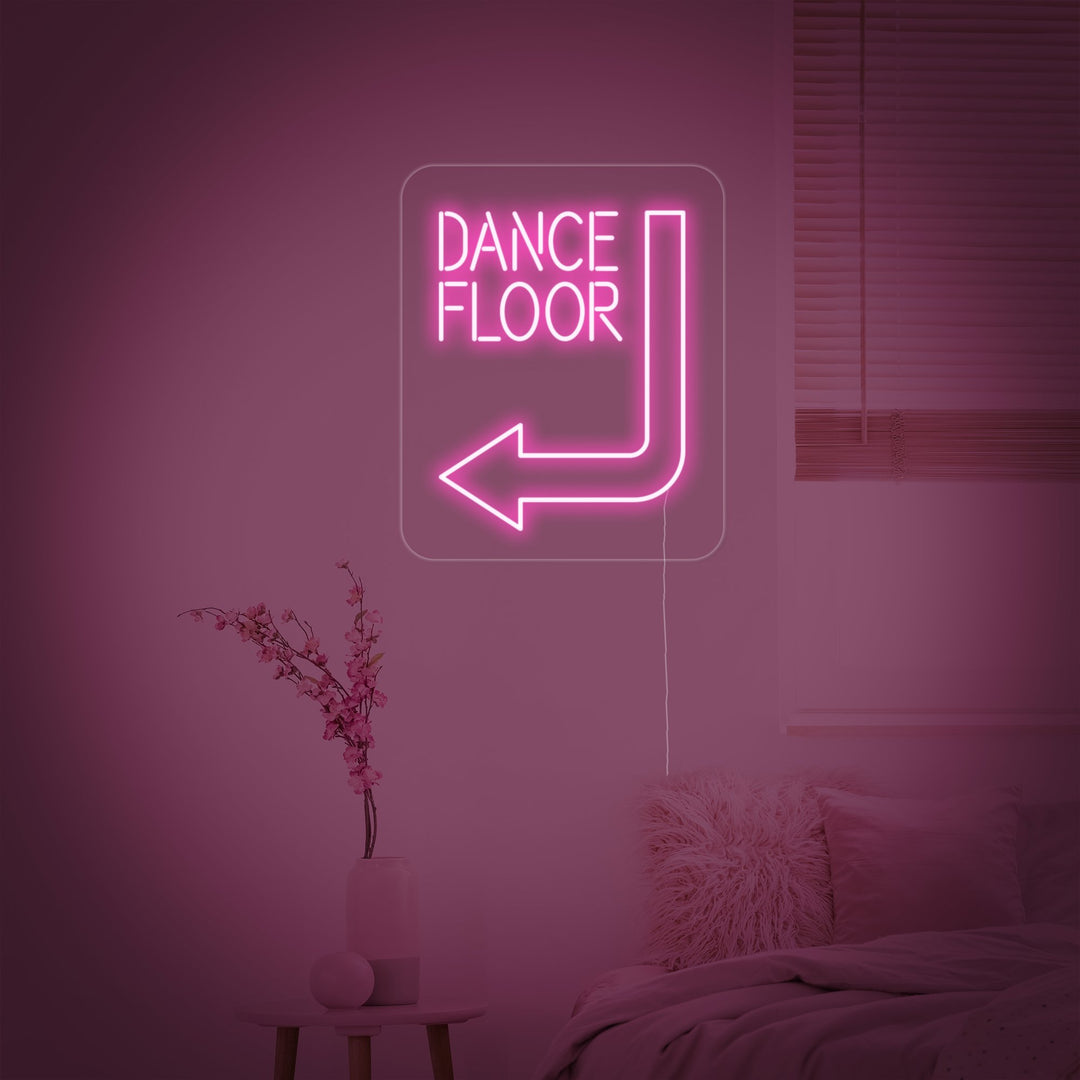 "Dance Floor" Neonkyltti
