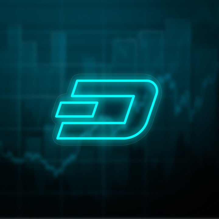 "Dash Kolikko" Neonkyltti