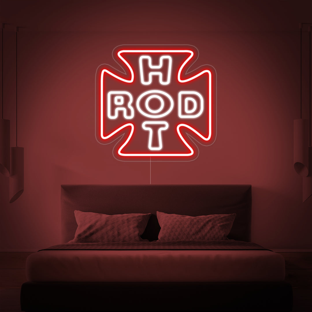 "Hot Rod" Neonkyltti