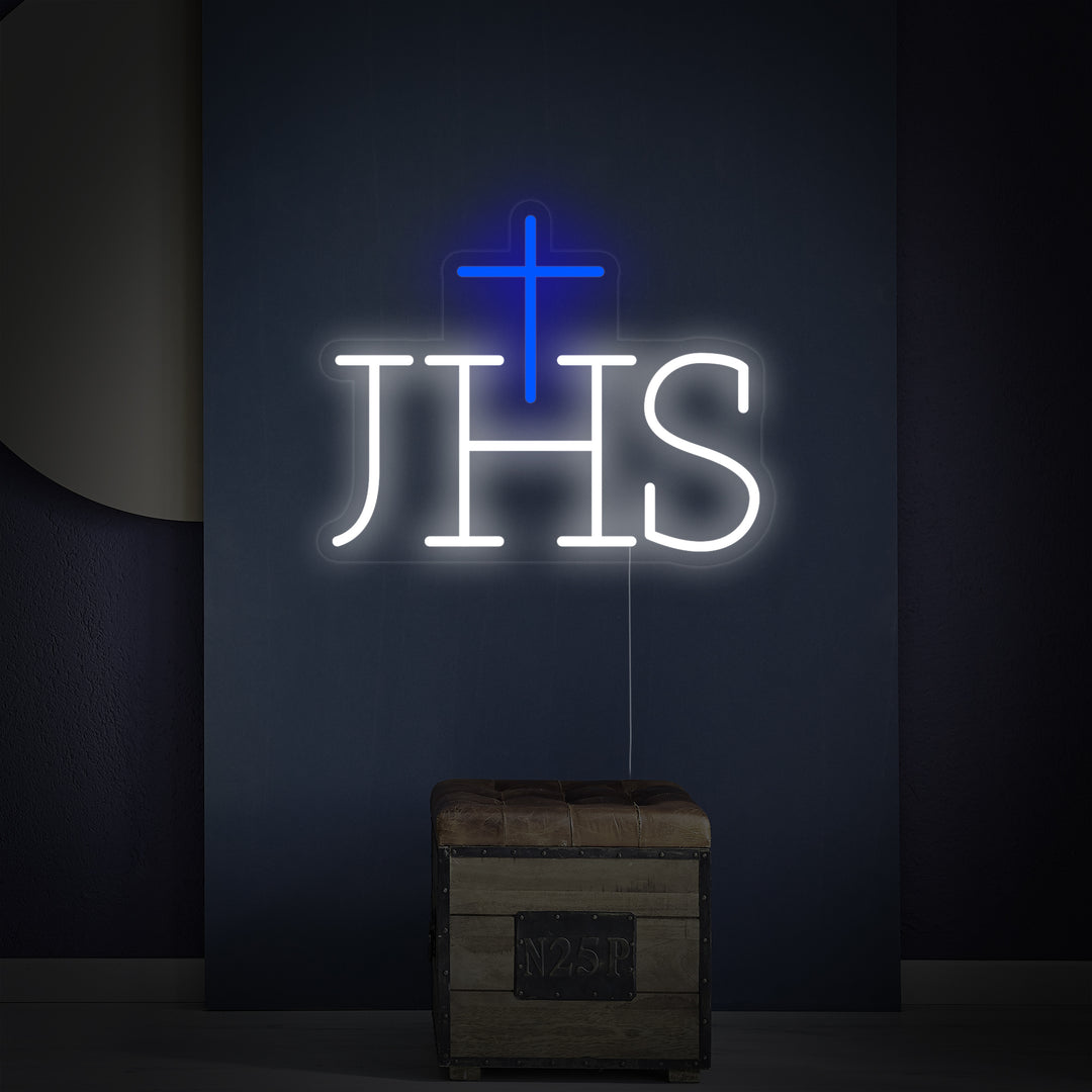 "Ihs Jesus Symboli" Neonkyltti