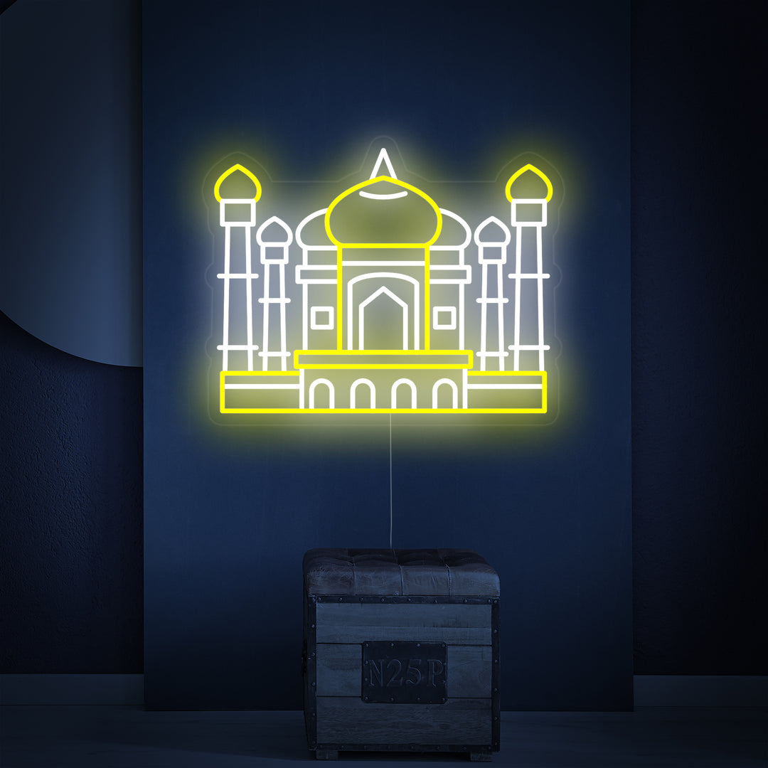 "Intian Taj Mahal" Neonkyltti