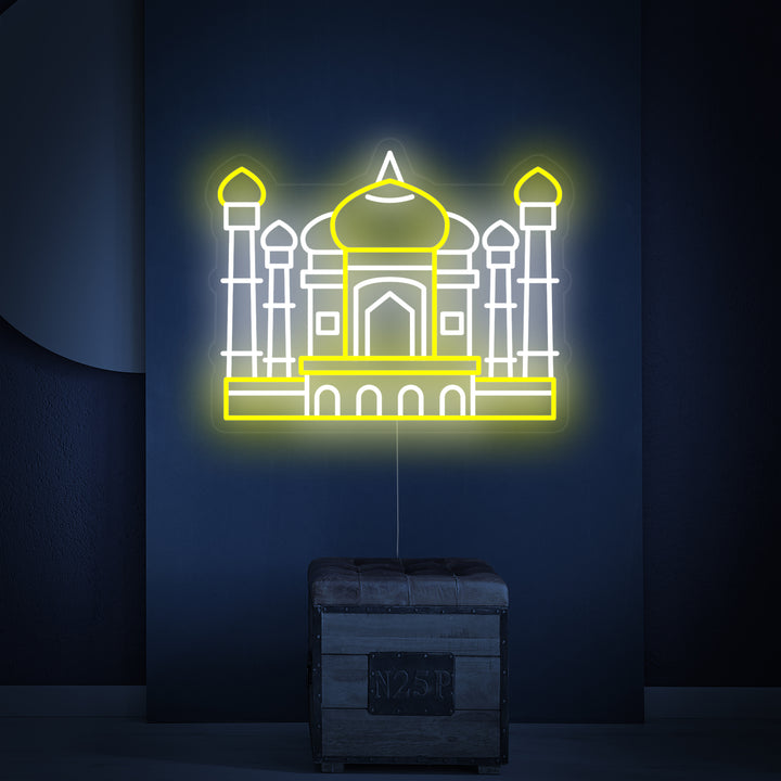 "Intian Taj Mahal" Neonkyltti